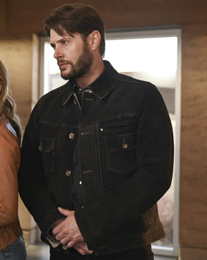 Big Sky Jensen Ackles Black Jacket