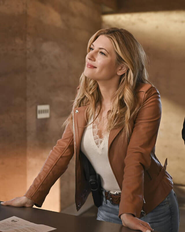 Big Sky Katheryn Winnick Brown Jacket