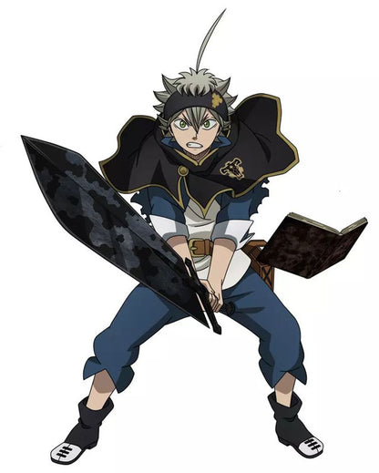 Black Clover Leather Robe