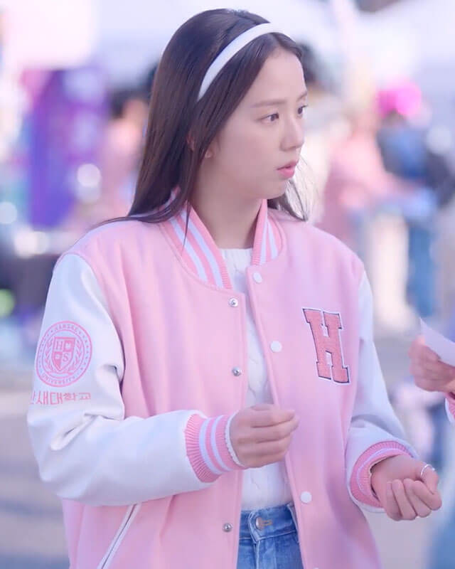Blackpink Jisoo Boyfriend On Demand Varsity Jacket