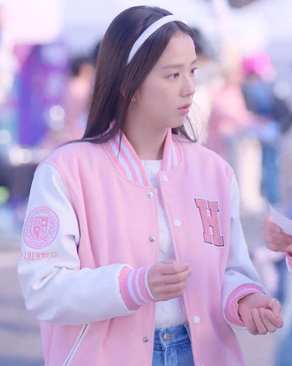 Blackpink Jisoo Boyfriend On Demand Varsity Jacket