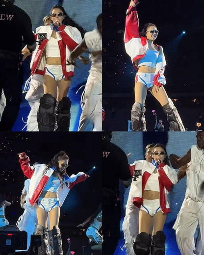 Blackpink World Tour Jennie Leather Jacket