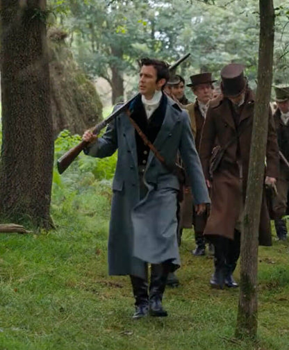 Bridgerton Luke Thompson Blue Coat S02