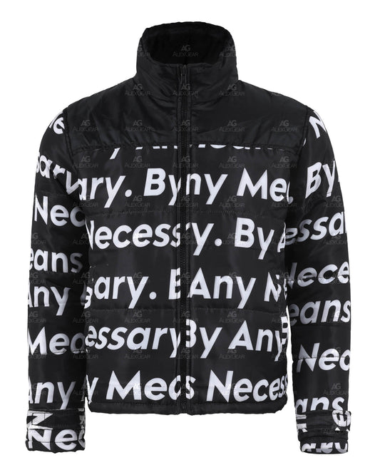 By Any Means Necessary Puffer Jacket