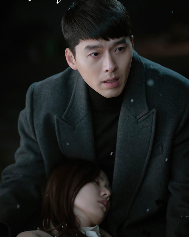 CLOY Hyun Bin Gray Wool Long Coat