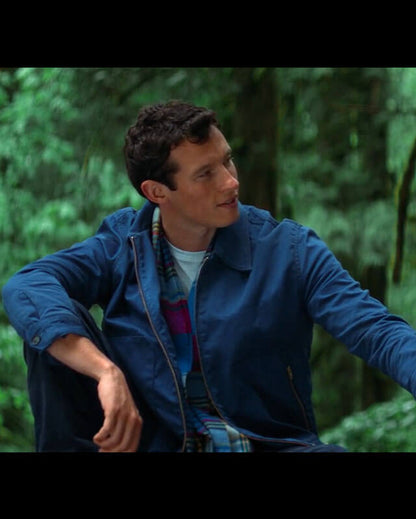 Callum Turner Eternity Blue Jacket