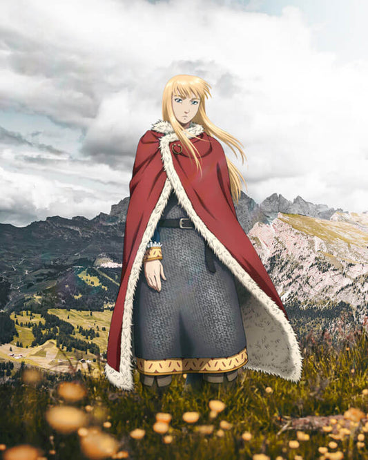 Canute Vinland Saga Cosplay Cape