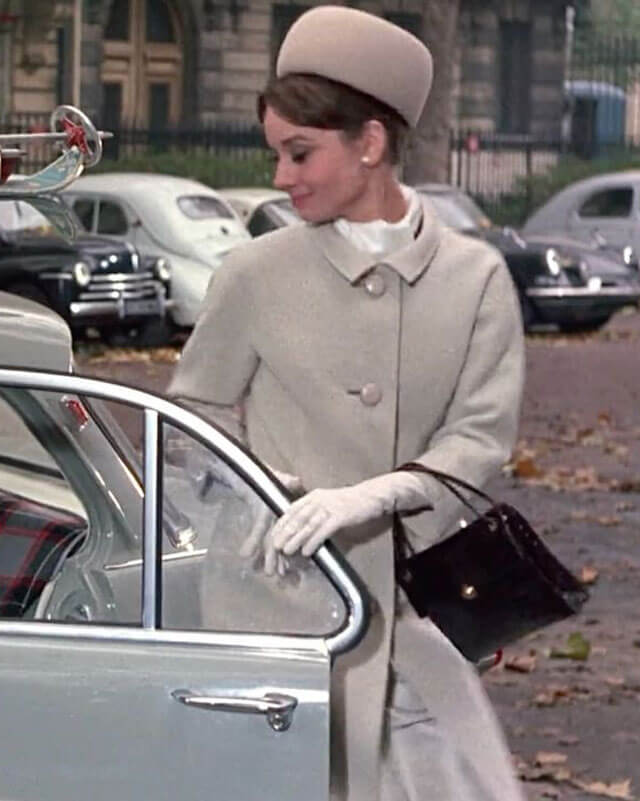 Charade Audrey Hepburn Wool Coat