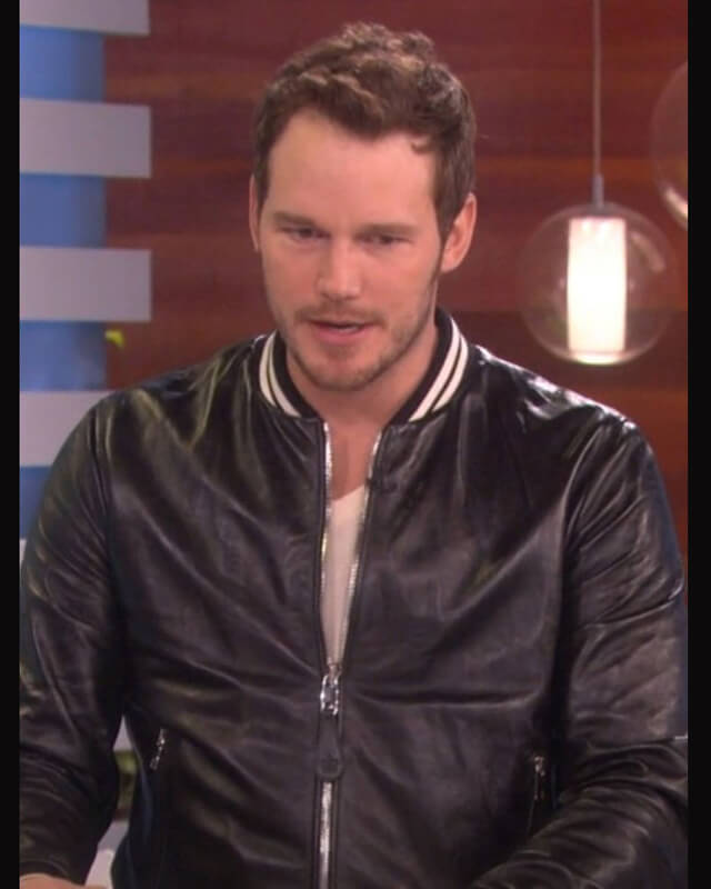 Chris Pratt Passengers Ellen Black Bomber Jacket