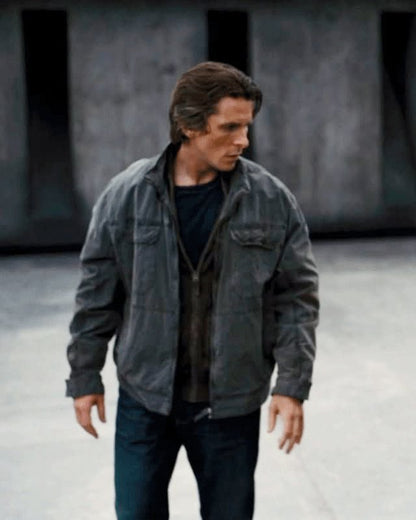 Christian Bale Batman The Dark Knight Rises Jacket