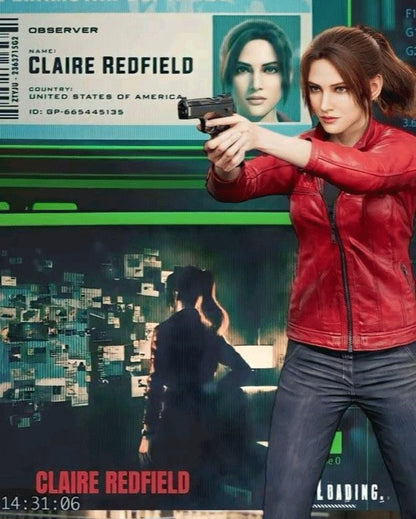 Claire Redfield Red Jacket RE Death Island