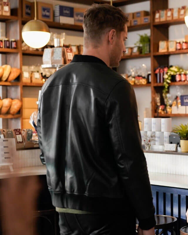 Colter Shaw Tracker Black Bomber Jacket