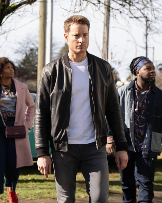 Colter Shaw Tracker Black Bomber Leather Jacket