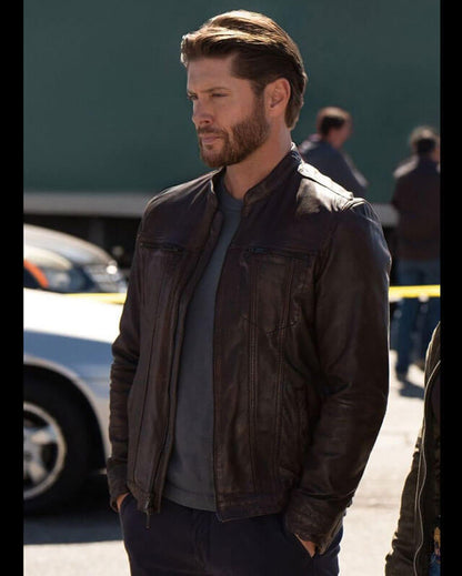 Countdown Jensen Ackles Brown Leather Jacket S01