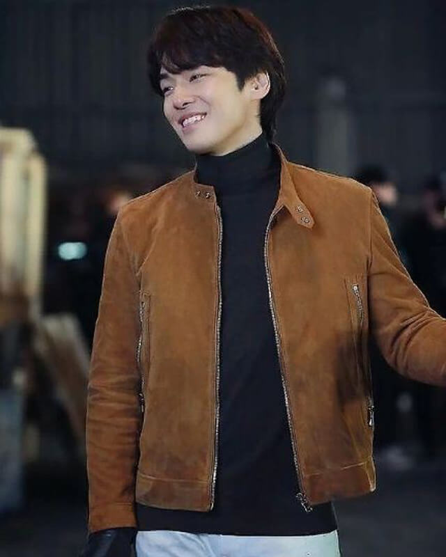 Crash Landing On You Kim Jung Hyun Suede Jacket