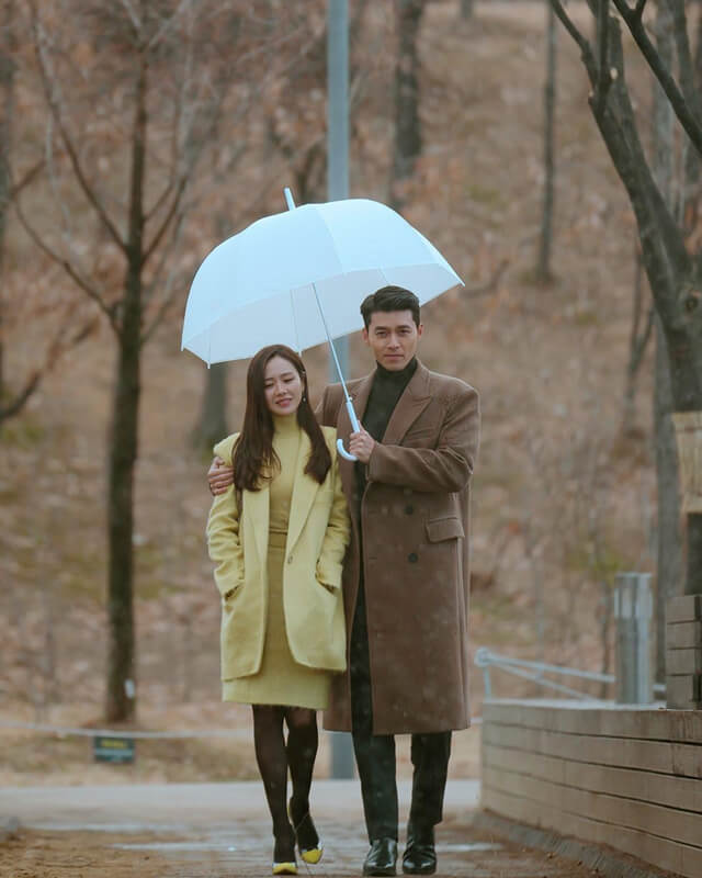 Crash Landing On You Son Ye Jin Yellow Long Coat