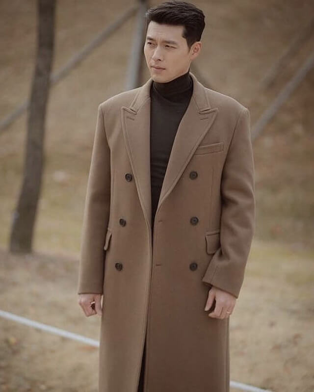 Crash Landing On You Ri Jeong Hyeok Trench Coat