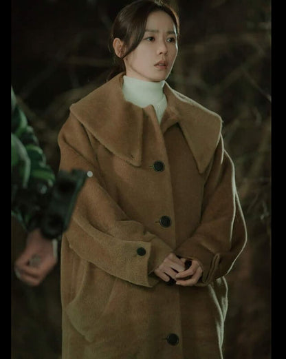 Crash Landing On You Son Ye Jin Oversized Coat