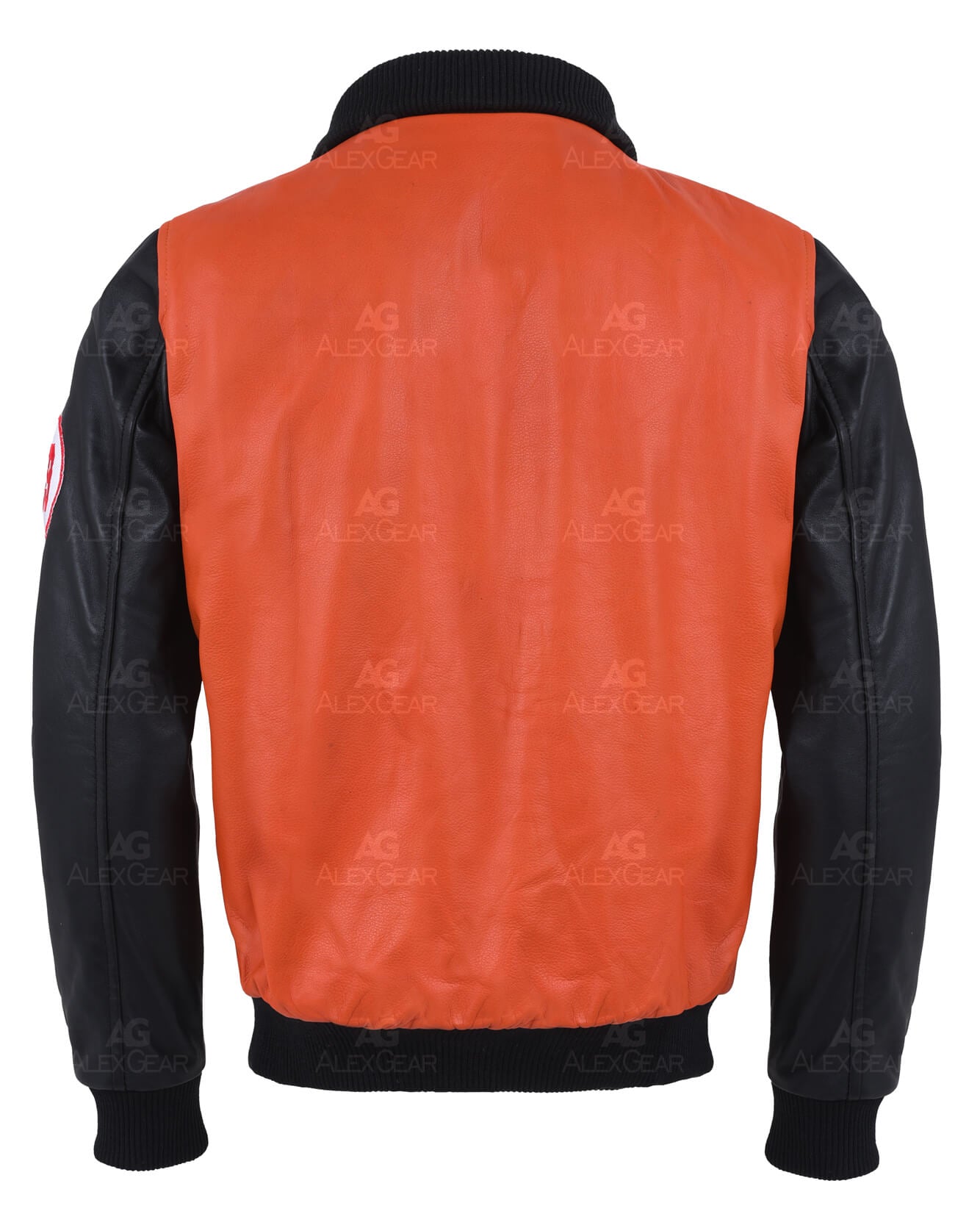 DBZ Cosplay Goku 59 Leather Orange Jacket