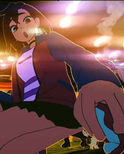 Dandadan Momo Ayase Bomber Jacket S02