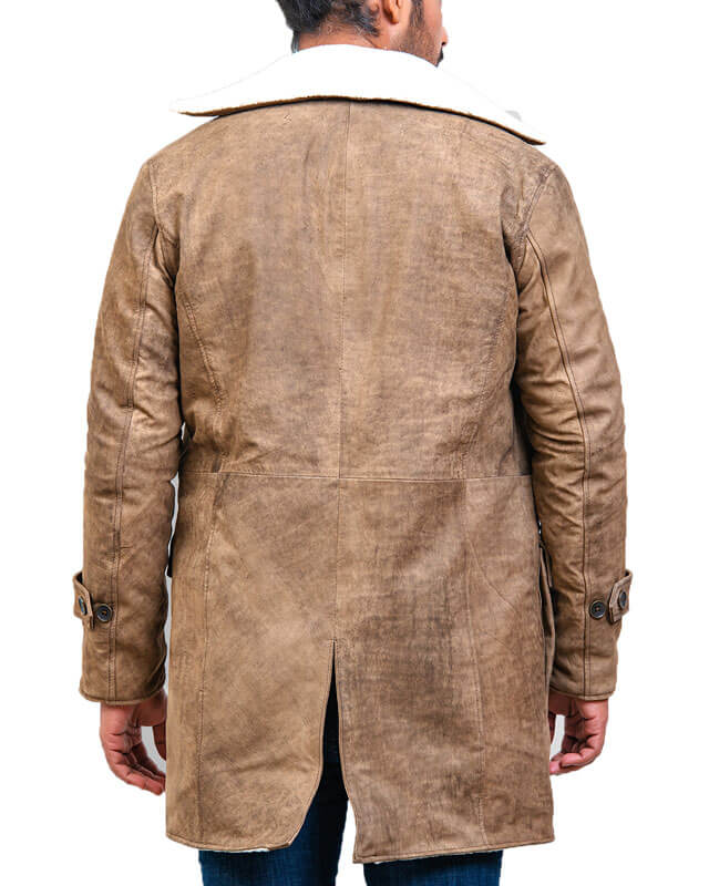 Dark Knight Rises BANE Leather Coat 3X Large Brown