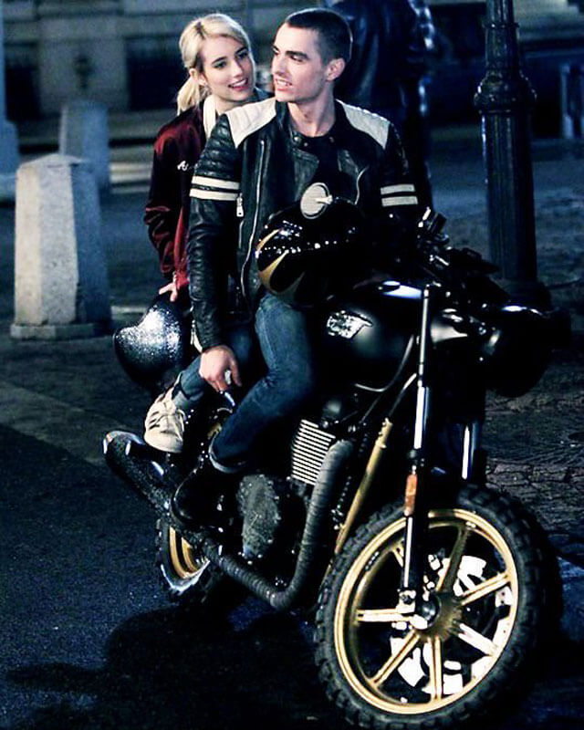 Dave Franco Nerve Biker Leather Jacket