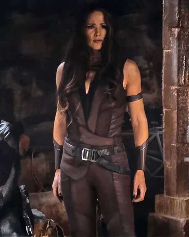 Deadpool 3 Elektra Maroon Cosplay Vest