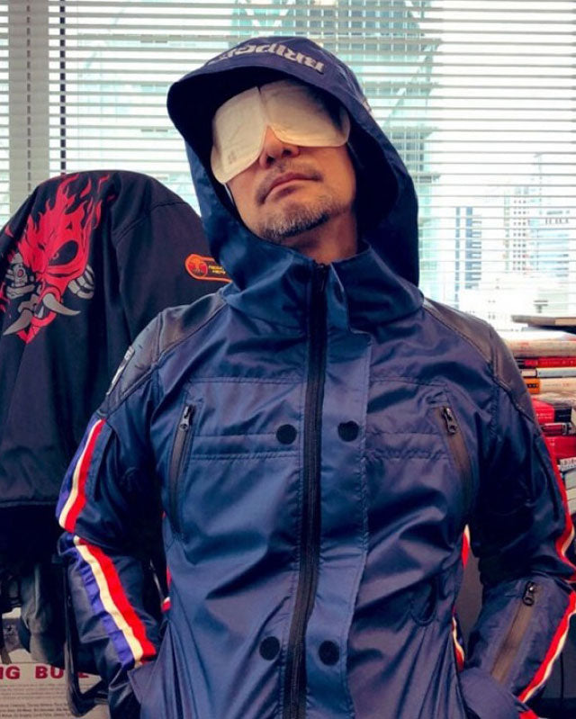 Death Stranding Sam Porter Blue Jacket
