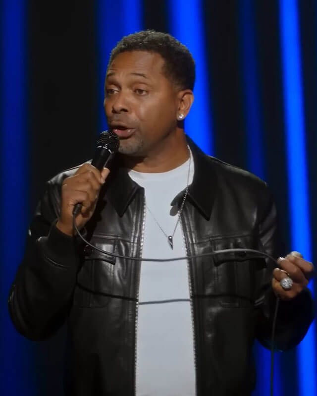 Delusional Mike Epps Bomber Leather Jacket