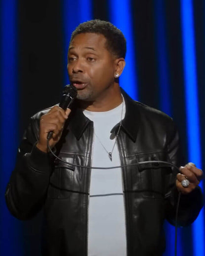 Delusional Mike Epps Bomber Leather Jacket