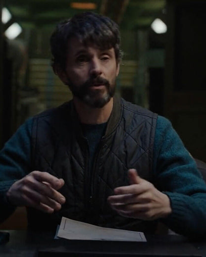 Dept Q Carl Morck Diamond Quilted Black Vest