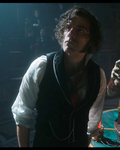 Dr Victor Frankenstein Black Vest