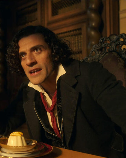 Dr Victor Frankenstein Black Wool Coat