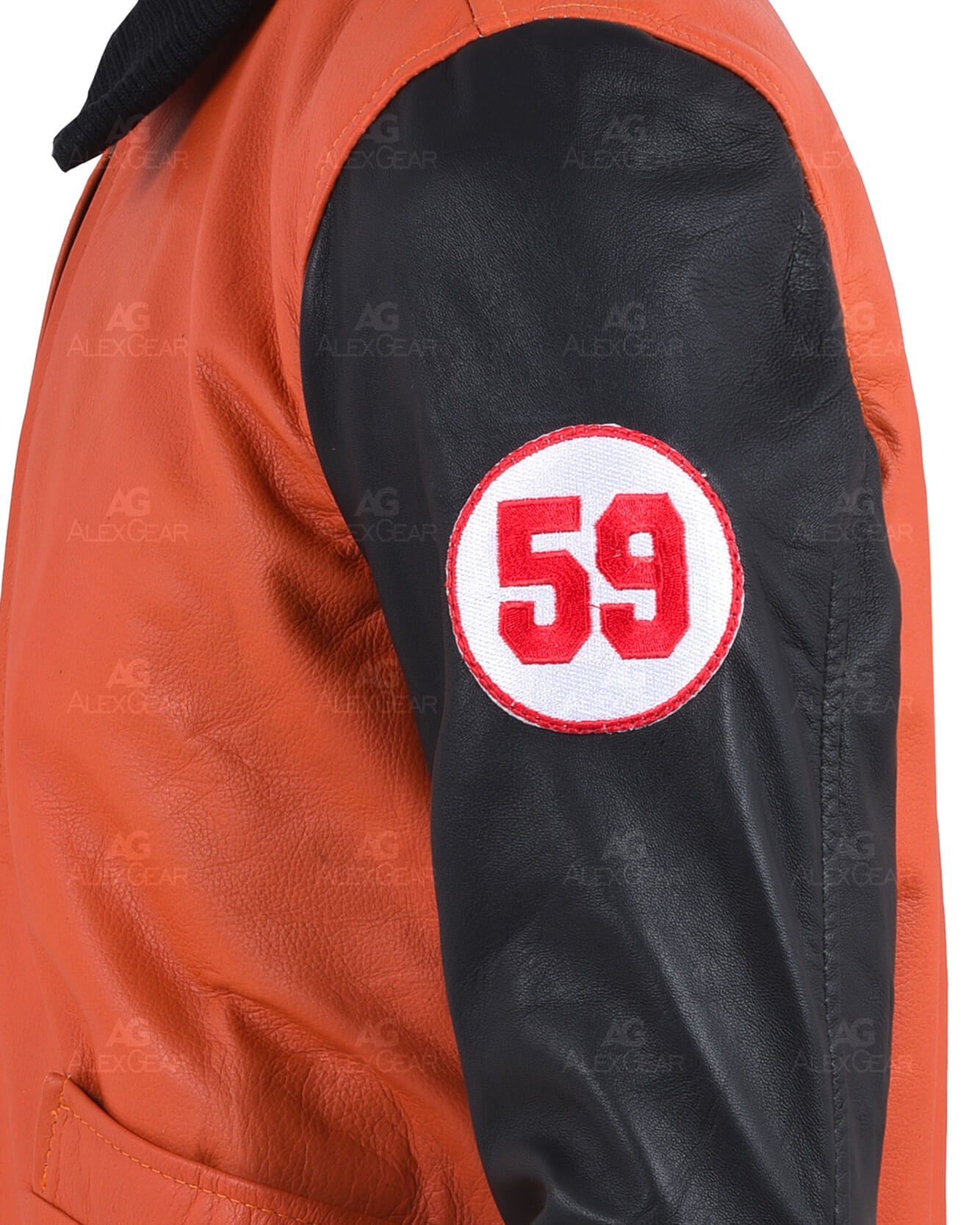 Goku orange and black jacket best sale