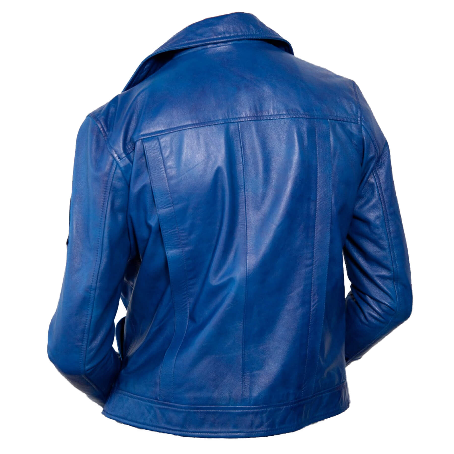 Blue Leather Capsule Corp Jacket