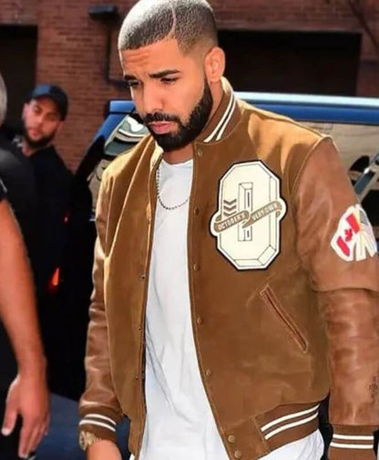 Drake Brown Varsity Jacket Jacket