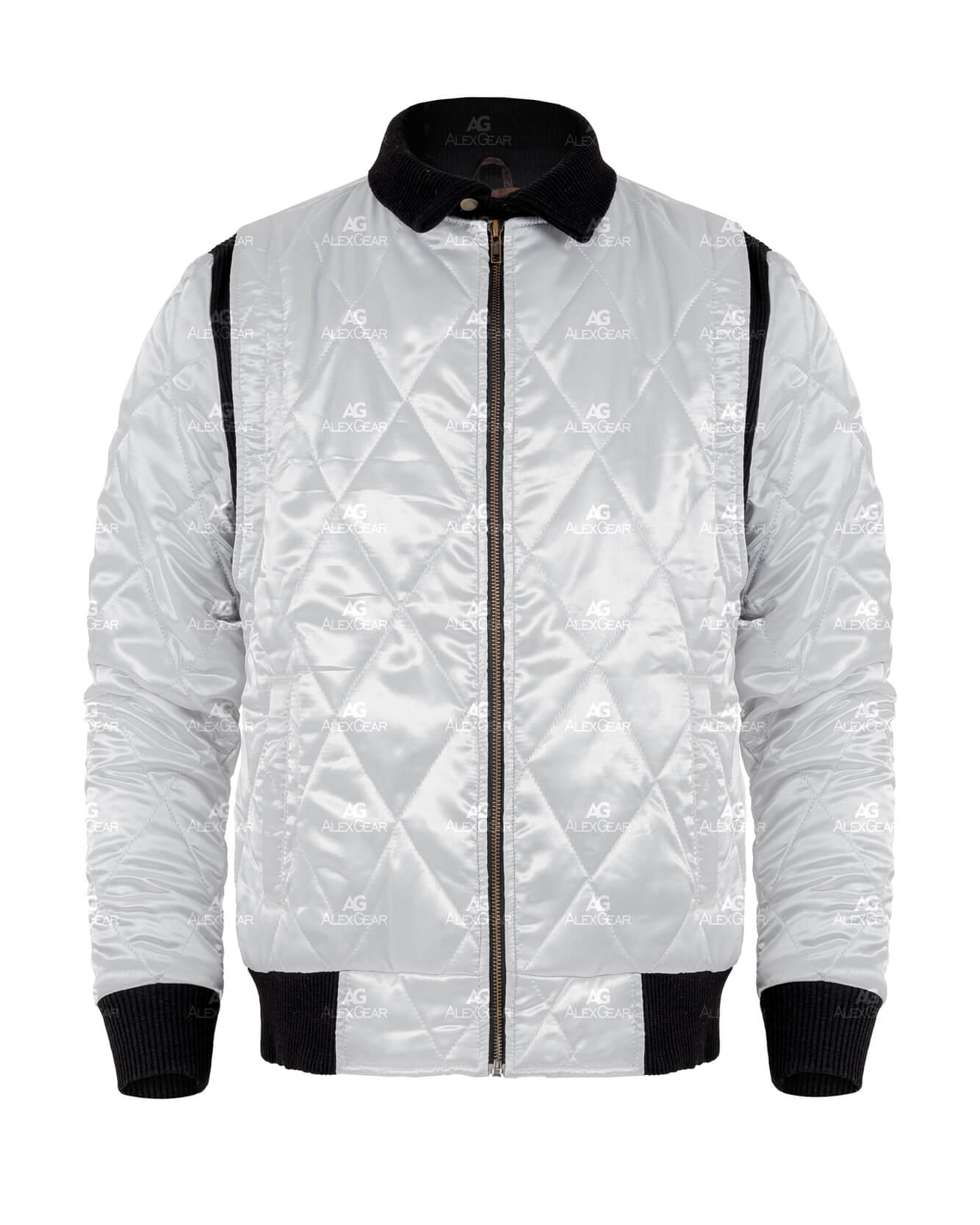 Drive Ryan Gosling White Scorpio Jacket