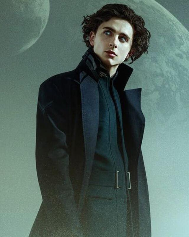 Dune Timothée Chalamet Black Coat – AlexGear