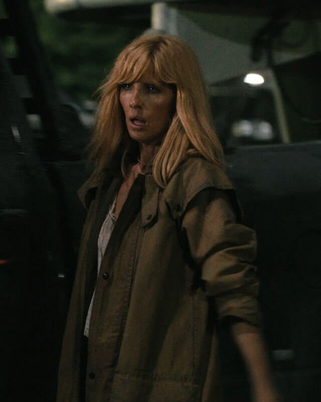 Dutton Ranch Beth Dutton Brown Duster Coat S01