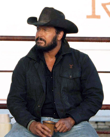 Dutton Ranch Rip Wheeler Black Jacket S01