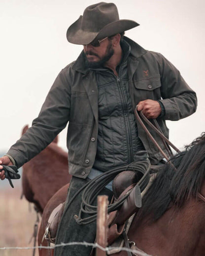 Dutton Ranch Rip Wheeler Black Jacket