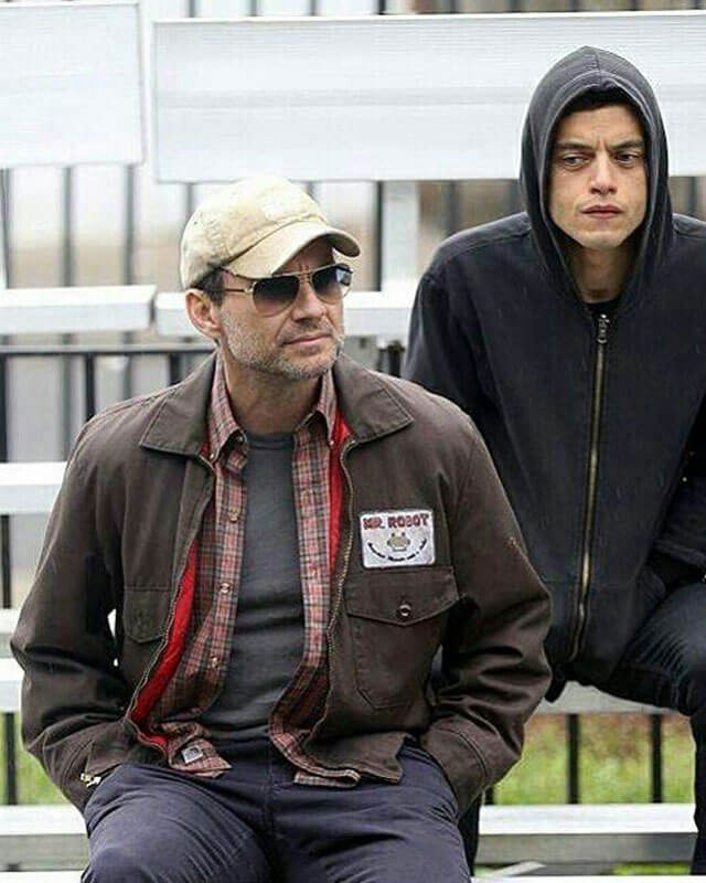 Edward Alderson Mr Robot Christian Slater Jacket