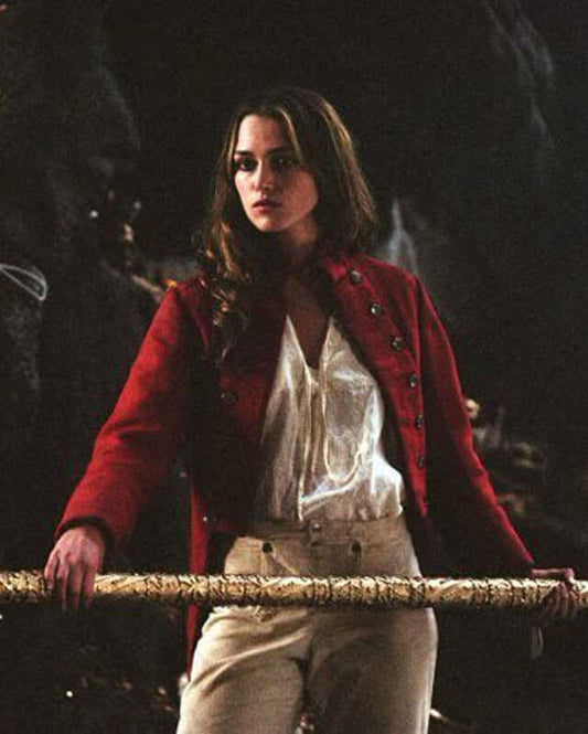 Elizabeth Swann Pirates Of The Caribbean Cosplay Coat