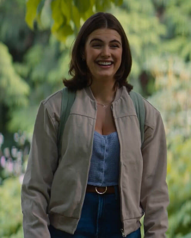Ella Bright Off Campus Beige Jacket