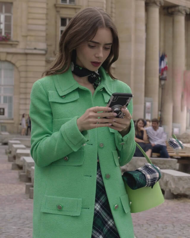 Emily In Paris Green Coat