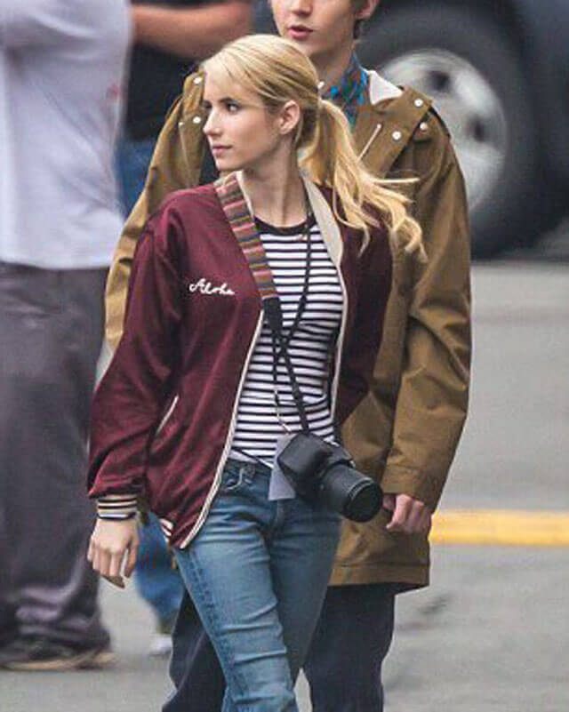 Emma Roberts Nerve Bomber Jacket