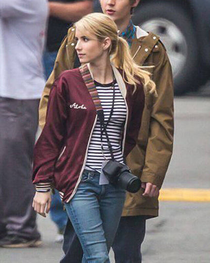 Emma Roberts Nerve Bomber Jacket