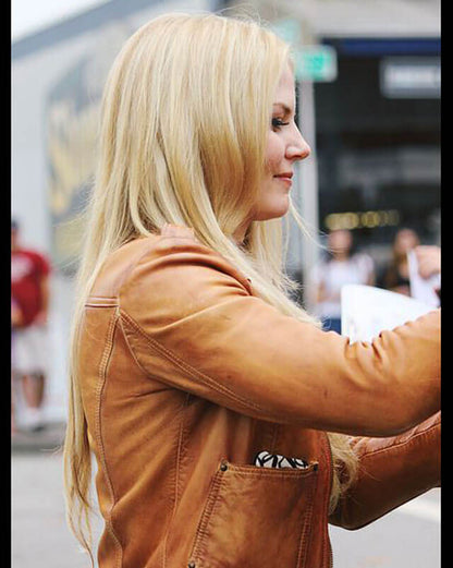 Emma Swan Brown Leather Jacket