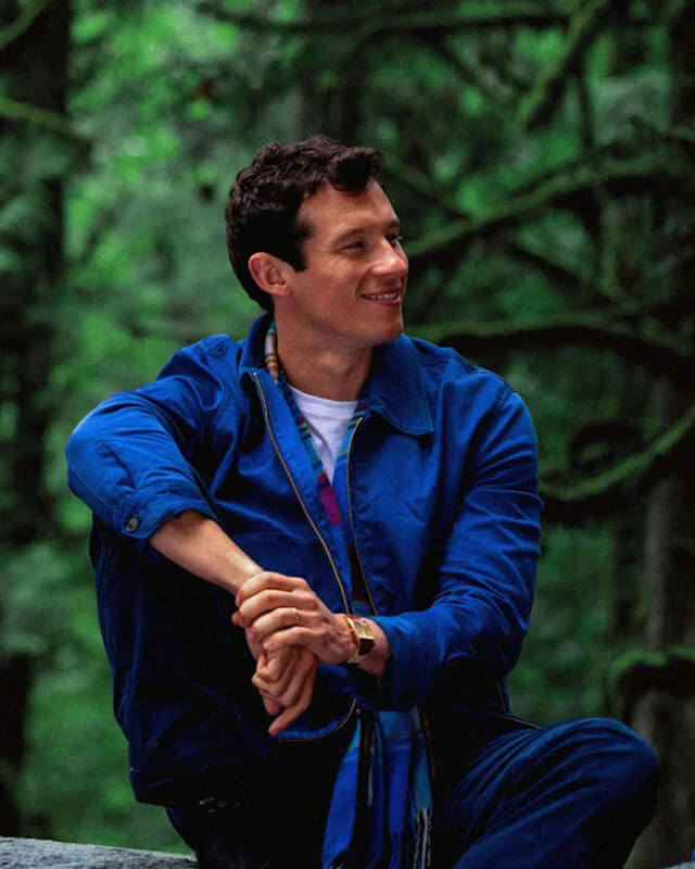 Eternity Callum Turner Blue Jacket