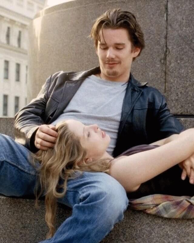Ethan Hawke Before Sunrise Black Jacket